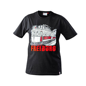 SC Freiburg T-Shirt "S-Bahn Nr. 4" schwarz