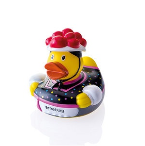 Badeente "Bollenhut" gelb