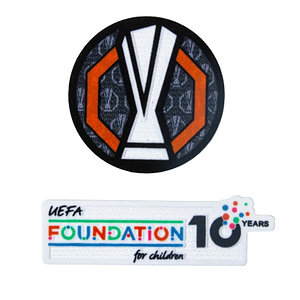 Logo-Set Europa-League + Foundation Gr. S