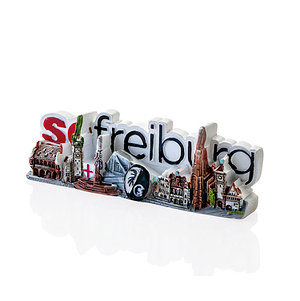SC Freiburg 3D Polymagnet "SC Freiburg" Polyresin