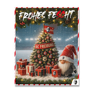 SC Freiburg Adventskalender 25 24 VM Taler + Gutschein