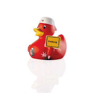 SC Freiburg Badeente "Ortsschild"