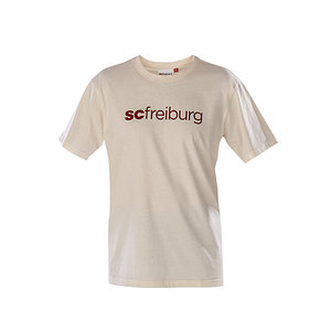 SC Freiburg Basic T-Shirt "SC Freiburg" beige