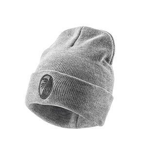 SC Freiburg Beanie Basic "Wappenstick" hellgrau light grey