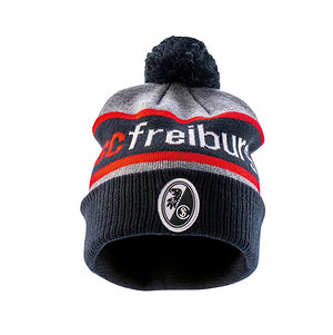 SC Freiburg Bommelmütze "Logo Rubber"