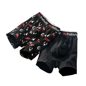 SC Freiburg Boxershorts "Schwarzwald" 2er Set/schwarz