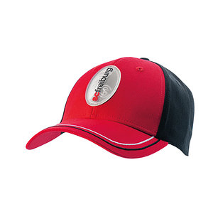 SC Freiburg Cap "Rubber transparent" schwarz-rot