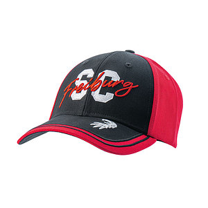 SC Freiburg Cap "SC Stick" schwarz-rot