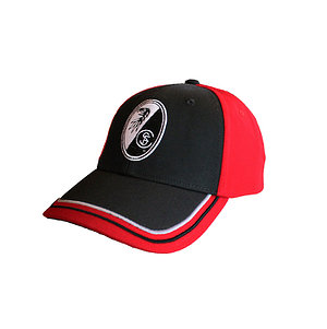 SC Freiburg Cap "schwarz-rot"