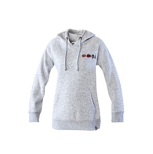 SC Freiburg Frauen Hoodie "minimalistisch" grau