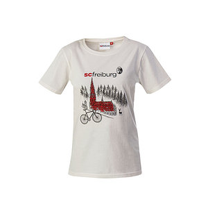 SC Freiburg Frauen T-Shirt "Freiburg" offwihte