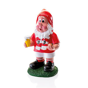 SC Freiburg Gartenzwerg Fan "rot-weiß"