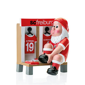 SC Freiburg Gartenzwerg "Kabine"