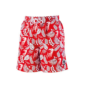 SC Freiburg Hawaii-Badehose rot