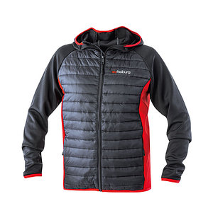 SC Freiburg Hybrid-Jacke "Aktiv" schwarz-grau