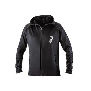 SC Freiburg Kapuzen-Tech-Fleece-Jacke schwarz