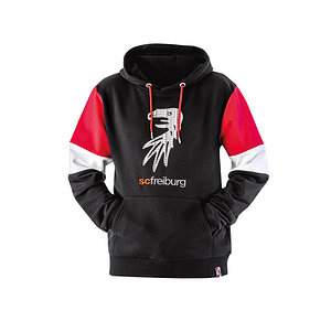 SC Freiburg Kapuzenhoodie "Greif" schwarz