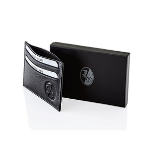 SC Freiburg Kartenetui "Leder" Schwarz