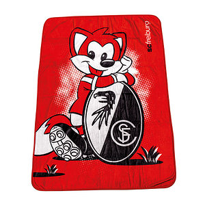SC Freiburg Kinder Flanellfleecedecke 100 x 140 cm