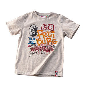 SC Freiburg Kinder T-Shirt "Stadion" beige