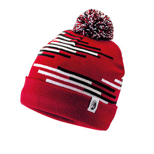SC Freiburg Kinderbeanie "Streifen" rot