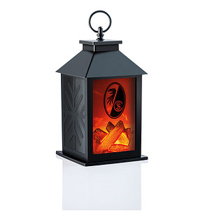 SC Freiburg Laterne mit Feuer "Wappen"