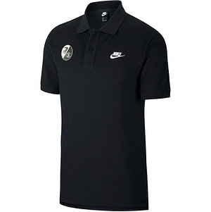 Black polo shirt nike on sale