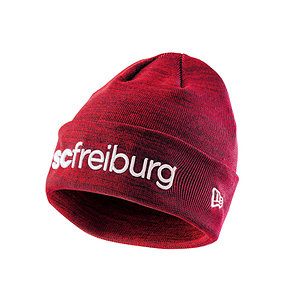 SC Freiburg Mütze "NE 3D-Schriftzug" rot-schwarz