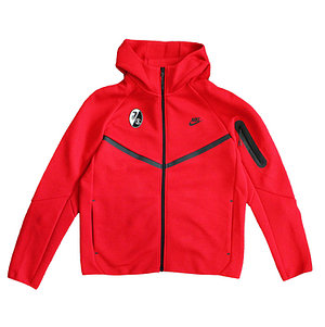 SC Freiburg NIKE Tech Fleece Sweatjacke rot