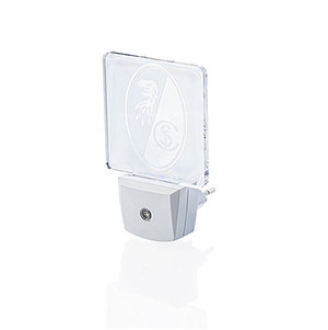 SC Freiburg Nachtlicht Acryl "Wappen transparent