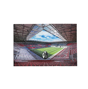 SC Freiburg Polyresin Magnet "Stadioninnensicht"