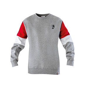 SC Freiburg Pullover "moderne Basics" grau