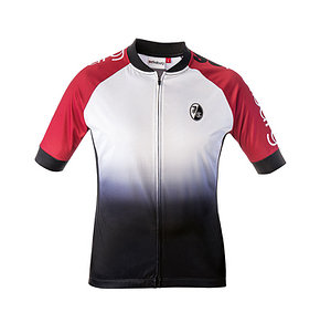 SC Freiburg Radtrikot "Verlauf" rot-schwarz