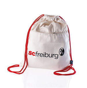 SC Freiburg Rucksackbeutel Fairtrade