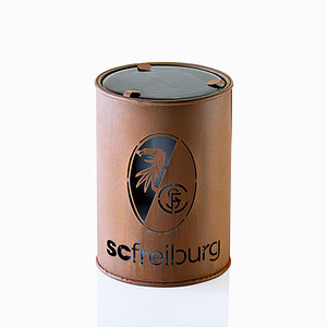 SC Freiburg Solar Tischfackel 18cm LED
