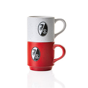 SC Freiburg Stapeltasse 2er-Set
