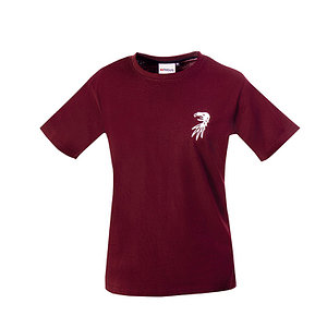 SC Freiburg T-Shirt "Greif im Herzen" bordeaux