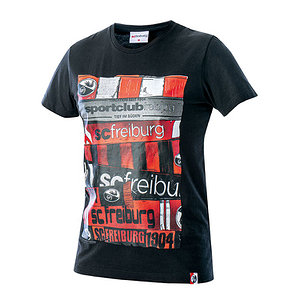 SC Freiburg T-Shirt "Schalmeer" schwarz