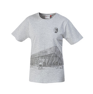 SC Freiburg T-Shirt "Stadion" grau