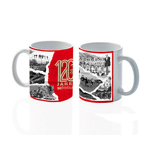 SC Freiburg Tasse "120 Jahre Collage"