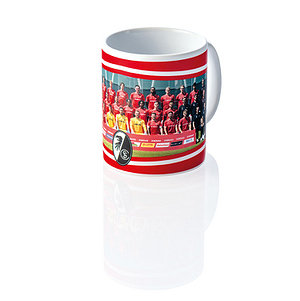 SC Freiburg Tasse Herren "Mannschaftsfoto 24/25" rot
