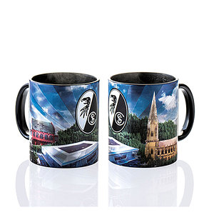 SC Freiburg Tasse Magic "Skyline"