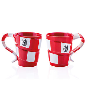 SC Freiburg Tasse "Schal"