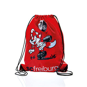 SC Freiburg Turnbeutel "Füchsle" rot