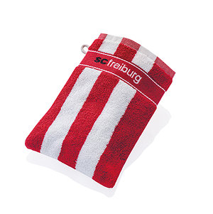 SC Freiburg Waschhandschuh "Wappen" 16 x 21cm