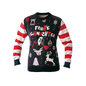 SC Freiburg Weihnachtspullover 25/26 rot