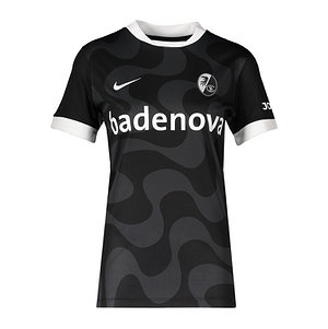 SCF Auswärtstrikot Frauenschnitt Badenova 25/26 schwarz