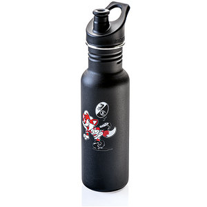 SCF Trinkflasche Klean Kanteen "Füchsle" schwarz mit Sport Cap / 0,532