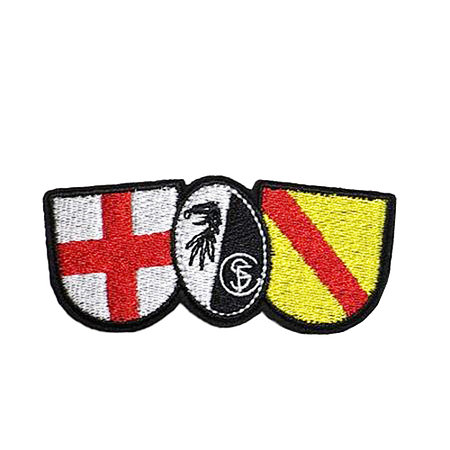 SC Freiburg Aufnäher "Drei Wappen"