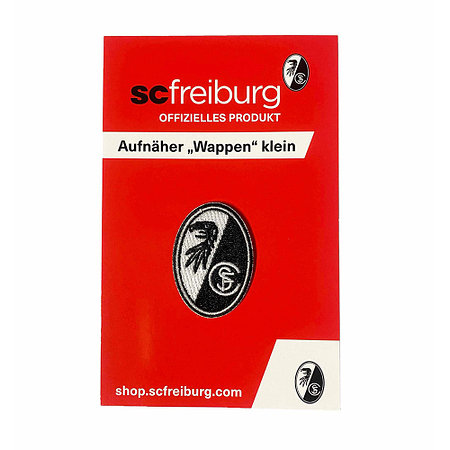 SC Freiburg Aufnäher "Wappen" klein 4.5 x 3 cm